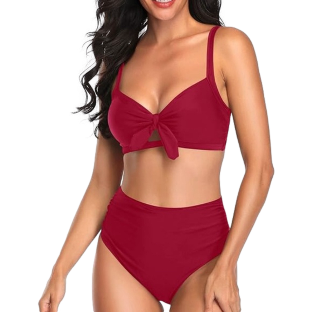 Tempt Me Plus Size 20W Red 2 Piece Bikini Bathing Suit Swim Brand New With Tags